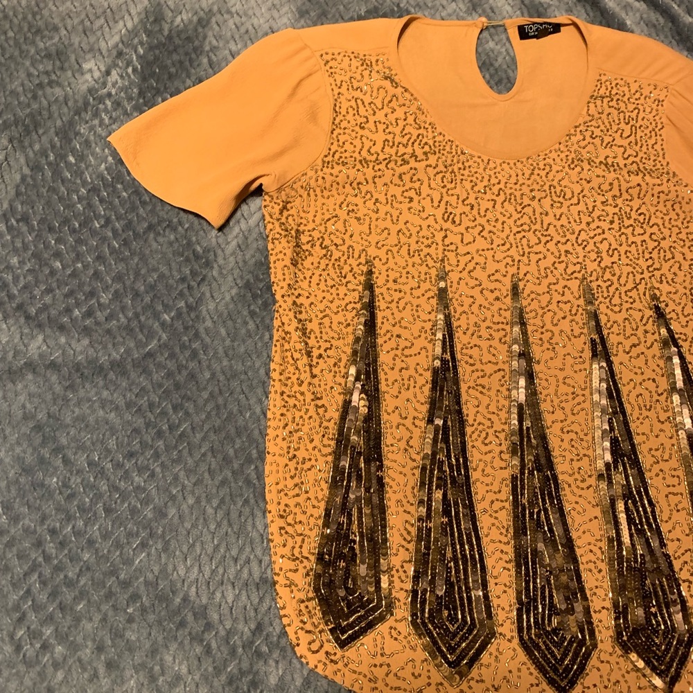 Topshop- short sleeve top